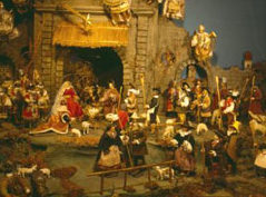 "Silent Night!" - Escena de la Navidad en Oberndorf - Museo Volkskundehaus"