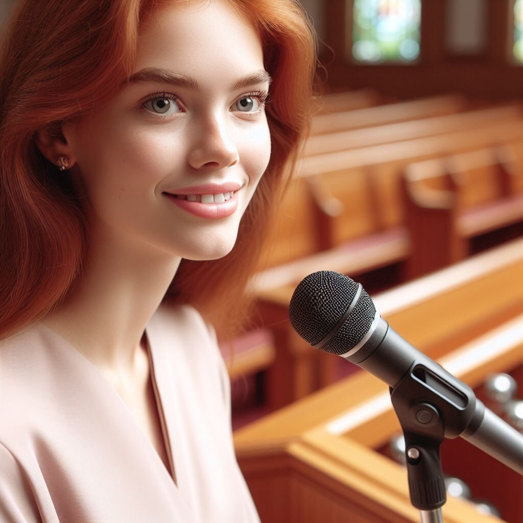 La distancia del micrófono es importante al dar mensaje en la reunion sacramental