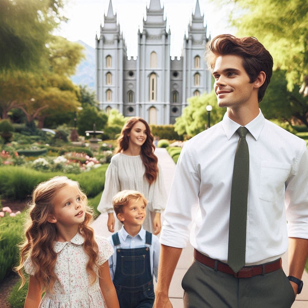 Los niños debes saber que el templo y el Señor ocupan un lugar prioritario en la vida de la familia