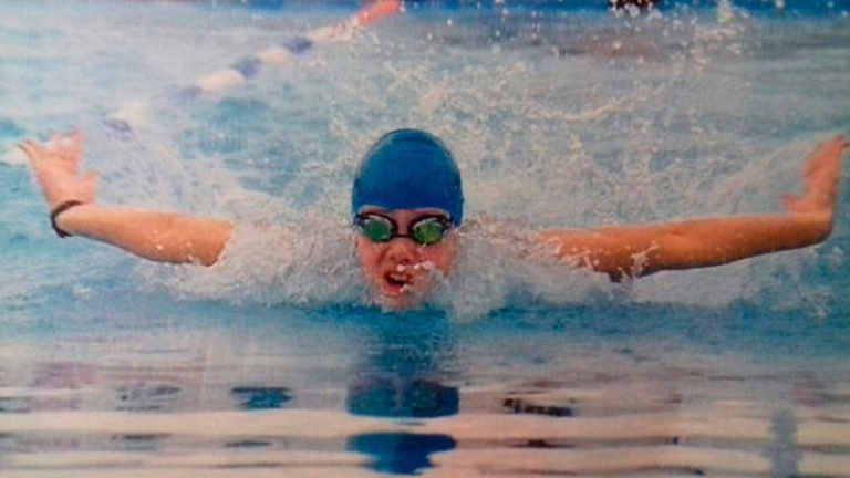 Melanie Zanché vuelve a consagrarse campeona nacional de natación