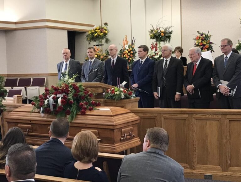 Los funerales en la Iglesia