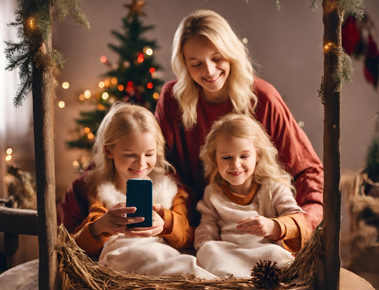 Una Navidad desde el celular